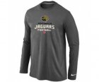 Nike Jacksonville Jaguars Critical Victory Long Sleeve T-Shirt D.Grey