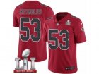 Youth Nike Atlanta Falcons #53 LaRoy Reynolds Limited Red Rush Super Bowl LI 51 NFL Jersey