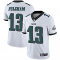 Nike Eagles #13 Travis Fulgham White Vapor Untouchable Limited Jersey