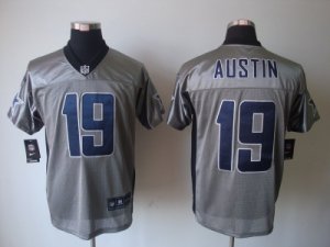 Nike NFL Dallas Cowboys #19 Miles Austin Grey Shadow Jerseys