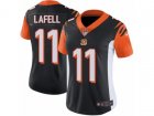 Women Nike Cincinnati Bengals #11 Brandon LaFell Vapor Untouchable Limited Black Team Color NFL Jersey