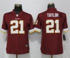Nike Redskins #21 Sean Taylor Red Women Vapor Untouchable Limited Jersey