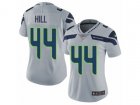 Women Nike Seattle Seahawks #44 Delano Hill Vapor Untouchable Limited Grey Alternate NFL Jersey