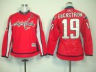 youth nhl washington capitals #19 backstrom red(A)