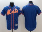 New York Mets Blank Blue Flexbase Authentic Collection Stitched Baseball Jersey