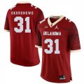 Oklahoma Sooners #31 Obo Okoronkwo Red 47 Game Winning Streak College Football Jersey