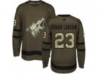 Youth Adidas Phoenix Coyotes #23 Oliver Ekman-Larsson Green Salute to Service Stitched NHL Jersey