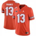 Florida Gators 13 Feleipe Franks Orange College Football Jersey