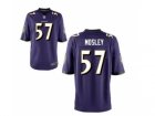 Nike jerseys baltimore ravens #57 mosley purple[Elite]