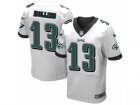 Mens Nike Philadelphia Eagles #13 Mack Hollins Elite White NFL Jersey