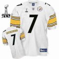 Pittsburgh Steelers #7 Ben Roethlisberger 2011 Super Bowl XLV Je