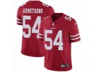 Mens Nike San Francisco 49ers #54 Ray-Ray Armstrong Vapor Untouchable Limited Red Team Color NFL Jersey