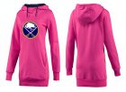 NHL Women Buffalo Sabres Logo Pullover Hoodie 3