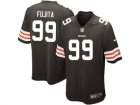 Nike NFL Cleveland Browns #99 Paul Kruger Brown Jerseys(Game)