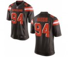 Men's Nike Cleveland Browns #94 Carl Nassib Game Brown Team Color NFL Jersey