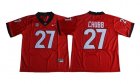 Georgia Bulldogs #27 Nick Chubb Red College Football Jersey