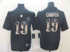 Nike Cowboys #19 Amari Cooper Black Statue Of Liberty Limited Jersey