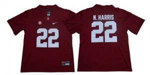 Alabama Crimson Tide #22 Najee Harris Red College Football Jersey