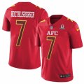 Mens Nike Pittsburgh Steelers #7 Ben Roethlisberger Limited Red 2017 Pro Bowl NFL Jersey