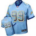 Nike San Diego Chargers #99 Joey Bosa Electric Blue Alternate Men Stitched NFL Elite Drift Fashion Jersey