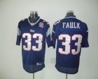 New England Patriots #33 Danny faulk blue[50th]