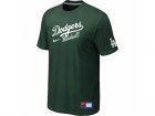 Los Angeles Dodgers Nike Short Sleeve Practice T-Shirt D.Green