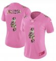 Nike Texans #4 Deshaun Watson Pink Camo Fashion Women Limited Jersey