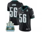 Nike Philadelphia Eagles #56 Chris Long Black Alternate Super Bowl LII Champions Men Stitched NFL Vapor Untouchable Limited Jersey