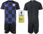 Croatia Away 2018 FIFA World Cup Mens Customized Jersey