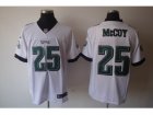 Nike NFL Philadelphia Eagles #25 LeSean McCoy white Elite jerseys