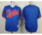 mlb jerseys chicago cubs blank blue[1994 m&n]