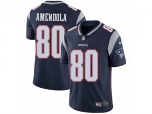 Mens Nike New England Patriots #80 Danny Amendola Vapor Untouchable Limited Navy Blue Team Color NFL Jersey