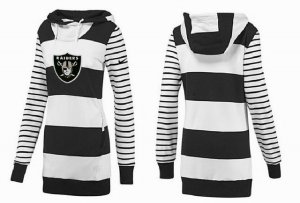 Women Oakland Raiders Logo Pullover Hoodie-032