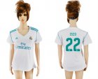 2017-18 Real Madrid 22 ISCO Home Women Soccer Jersey