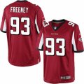 Mens Nike Atlanta Falcons #93 Dwight Freeney Limited Red Team Color NFL Jersey