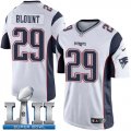Nike Patriots #29 LeGarrette Blount White Youth 2018 Super Bowl LII Game Jersey