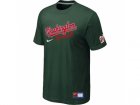 MLB Washington Nationals D.Green Nike Short Sleeve Practice T-Shirt