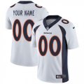 Youth Nike Denver Broncos Customized White Vapor Untouchable Limited Player NFL Jersey