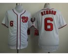 mlb jerseys washington nationals #6 rendon white