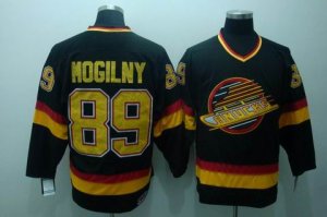 nhl vancouver canucks #89 mogilny black[ccm]