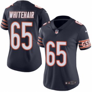 Women\'s Nike Chicago Bears #65 Cody Whitehair Limited Navy Blue Rush NFL Jersey