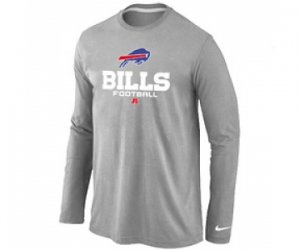 Nike Buffalo Bills Critical Victory Long Sleeve T-Shirt Grey