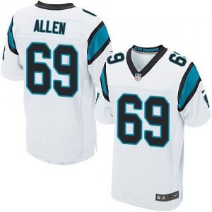 Nike Carolina Panthers #69 Jared Allen white Jerseys(Elite)