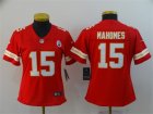 Nike Chiefs #15 Patrick Mahomes Red Women Vapor Untouchable Limited Jersey