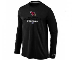Nike Arizona Cardinals Critical Victory Long Sleeve T-Shirt Black