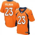 Nike Denver Broncos #23 Ronnie Hillman Orange jerseys(Elite)