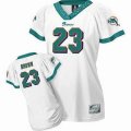 Women Miami Dolphins #23 Ronnie Brown white