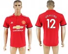 2017-18 Manchester United 12 SMALLING Home Thailand Soccer Jersey