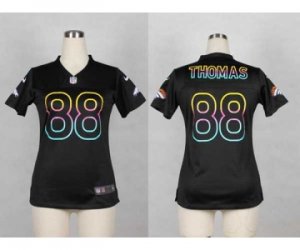 Nike women jerseys denver broncos #88 thomas black[nike fashion]