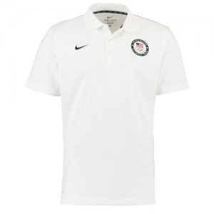 Team USA Nike Varsity Dri-FIT Polo White